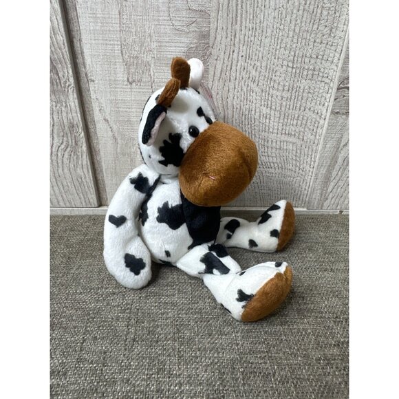 Ty Beanie Babies Tipsy Cow Plush Toy 2003 Retired Collectible - Picture 2 of 9